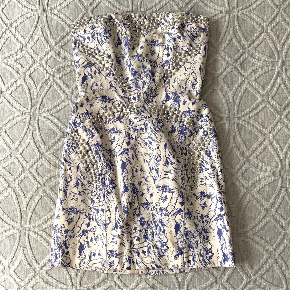 NWT Armani Exchange 🔥 Strapless Mini Dress